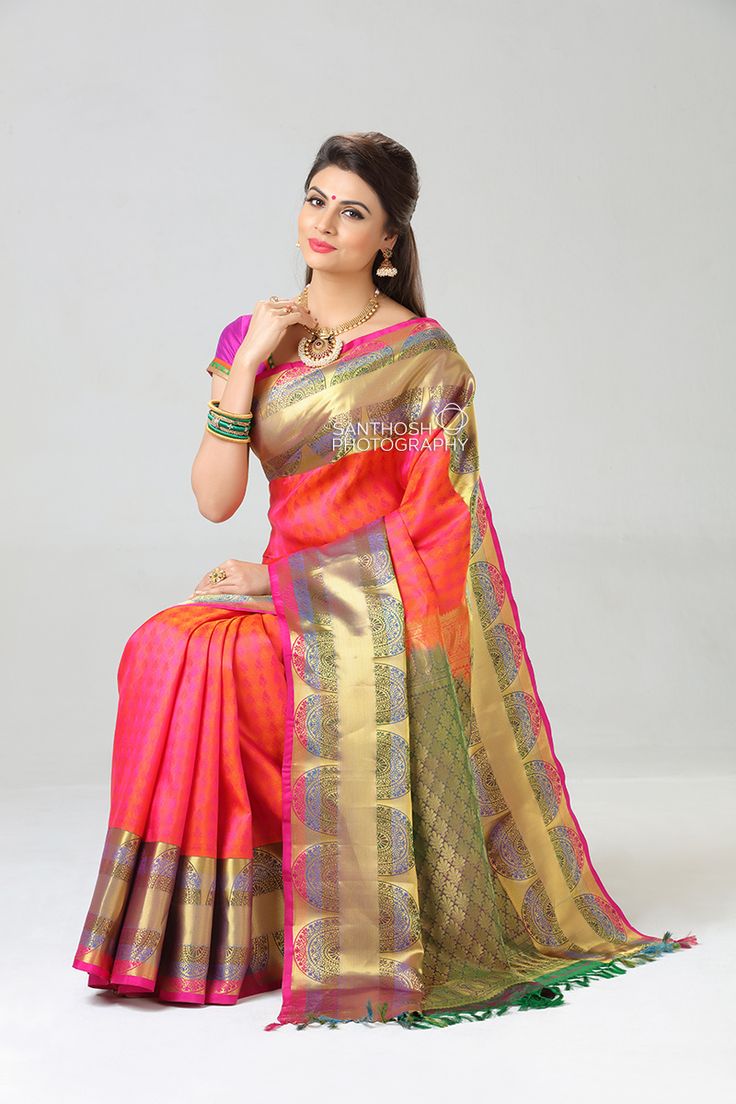 Silk Saree Photoshoot. #silk #saree #kanchipuram #weddingsarees #wedding #pattu #jewellery #indian #female #model #latest Indoor Saree Photoshoot Ideas, Saree Sitting Pose, Silk Saree Photoshoot, Sarees Poses, Puberty Function, Traditional Poses, Saree Shoot, Saree Model, Happy Dusshera