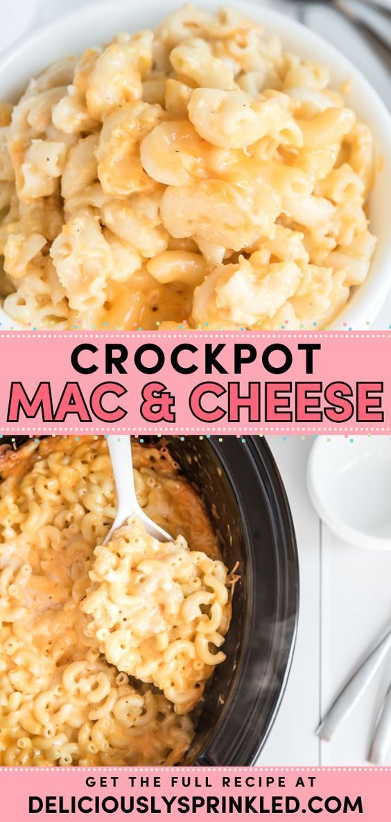 Need an easy comfort food? Here's a simple pasta recipe to throw in the slow cooker! It's the BEST crockpot mac and cheese. Creamy, cheesy, and delicious, this homemade macaroni and cheese is such a cozy dinner. Put this on your rotation of winter dishes! Best Crockpot Mac And Cheese, Crockpot Mac N Cheese Recipe, Homemade Macaroni And Cheese, Crockpot Mac And Cheese, Best Crockpot, Homemade Mac And Cheese, Company Dinner, Delicious Slow Cooker Recipes, Hearty Dinner Recipes