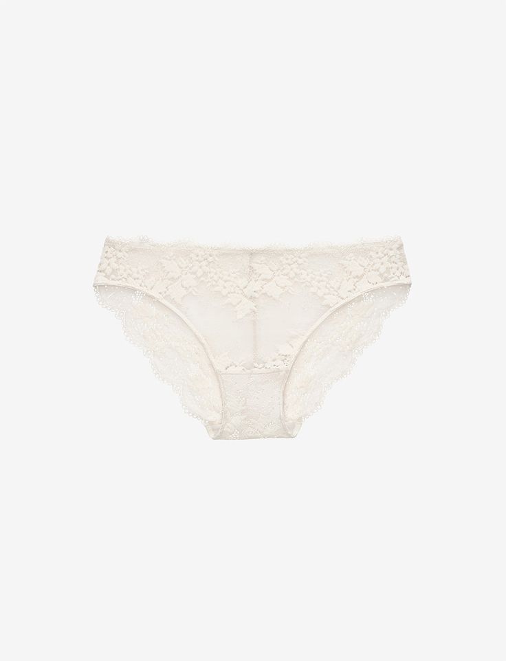 Sexy has never felt better: it’s the lace bikini underwear you’ve always wanted. Made of soft, recycled All Day Lace. Comfortable every day—or all night. All Day Lace — better for the planet with over 50% recycled content No-dig scallop lace edge Breathable 100% cotton gusset 51% Recycled nylon/42% Nylon/7% Spandex 100% cotton gusset Hand wash in cold, lay flat to dry Use a lingerie bag for machine wash Lingerie Bag, Lace Thong, Scalloped Lace, Lace Edging, Lay Flat, Over 50, Every Day, Hand Wash, Felt