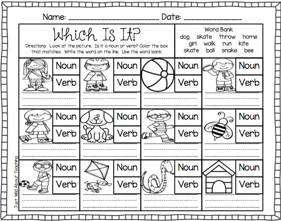 a printable worksheet with words and pictures on it