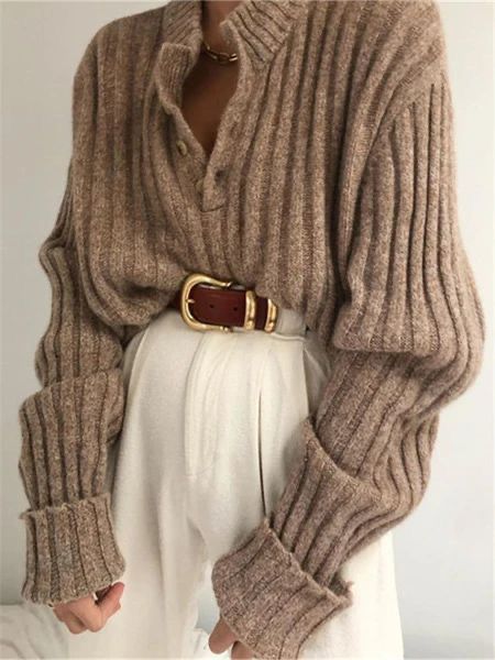 Sweater Style Outfits, Outfit Ideas Korean, Grunge Look, Brunch Outfit, Mode Inspo, 가을 패션, Mode Vintage, Knit Fashion, Looks Style