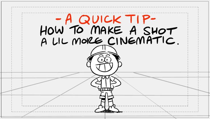 a quick tip how to make a shot at a ludicious cinematic by drawing