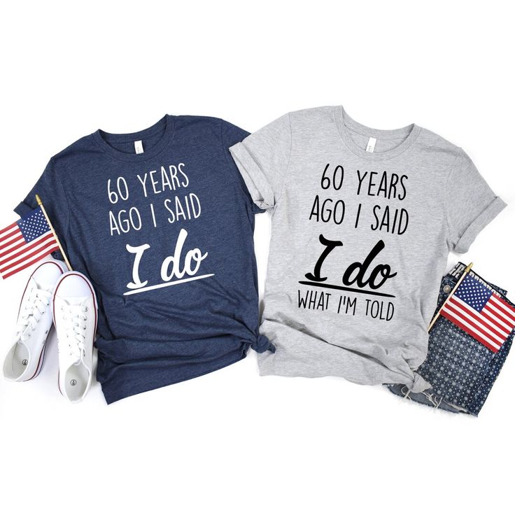 60th Anniversary Shirts for Couple 60th Anniversary Gift for - Etsy 20th Anniversary Shirts, 50th Anniversary Shirt, Anniversary Shirts, 60th Anniversary Gifts, Hubby Wifey Shirts, 30th Anniversary Gifts, 20th Anniversary Gifts, 30 Year Anniversary, 40th Anniversary Gifts