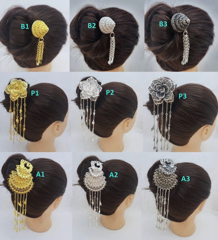 Hair Pin Thai accessories for Thai costume, Thailand ancient design jewelry for traditional Thai outfits Asian Headdress, Thai Accessories, Thai Outfits, Thai Jewelry, Traditional Accessories, Thailand Fashion, Empire Series, Skirt Draping, Matha Patti