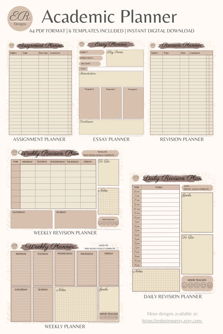 Digital/Printable Academic Planner - Coffee | Weekly Printable Planner By  Candice Bentley planne... todolistplanner #ramadanplanner2024 #plannerpeace #mentalhealthplanner💢 Study Planners For Students, Student Daily Planner Aesthetic, Academic Planner Aesthetic, Student Daily Planner Template, Academic Planner Ideas, Assignment Aesthetic, Aesthetic Daily Planner Template, Daily Planner For Students, Aesthetic Mochi