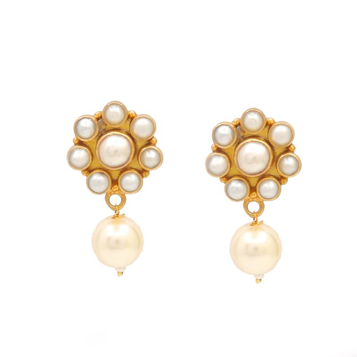 Certification: Available at Extra Cost     Product Name  ---   Earring      Gemstone Name  ---   Pearl     Metal       ---  925 Sterling Silver   Plated   ---   Gold Plating    Weight: 10.2 Gram     Product Code  ---     VJ-2047    Origin               ---      India Pearl Earrings Handmade, Name Earrings, Silver Pearl Earrings, Women Gifts, Drop Earring, Handmade Gold, Lovely Earrings, Pearl Studs, Silver Pearls