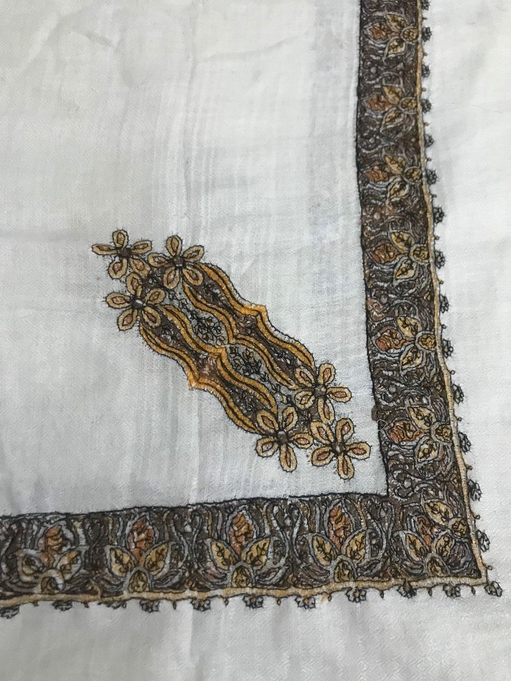 100% Best Quality Scarf embroidery  for Design and beautiful size 55 * 55 inches  ( 145 * 145 cm) Material : Wool White Pashmina Shawl With Resham Embroidery, White Pashmina Shawl For Festivals, White Pashmina Shawl With Intricate Embroidery, White Pashmina Dupatta With Intricate Embroidery, White Wedding Pashmina Shawl With Motifs, White Pashmina Shawl With Motifs, Festive White Pashmina Shawl With Motifs, White Pashmina Dupatta For Eid, Embroidered Cream Pashmina Shawl In Traditional Drape