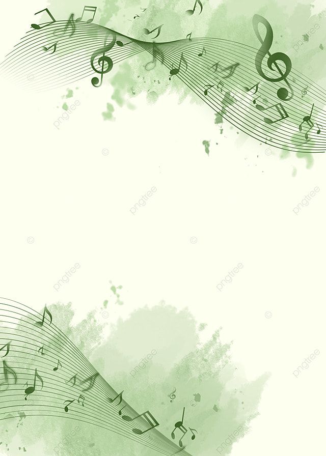 an abstract music background with musical notes