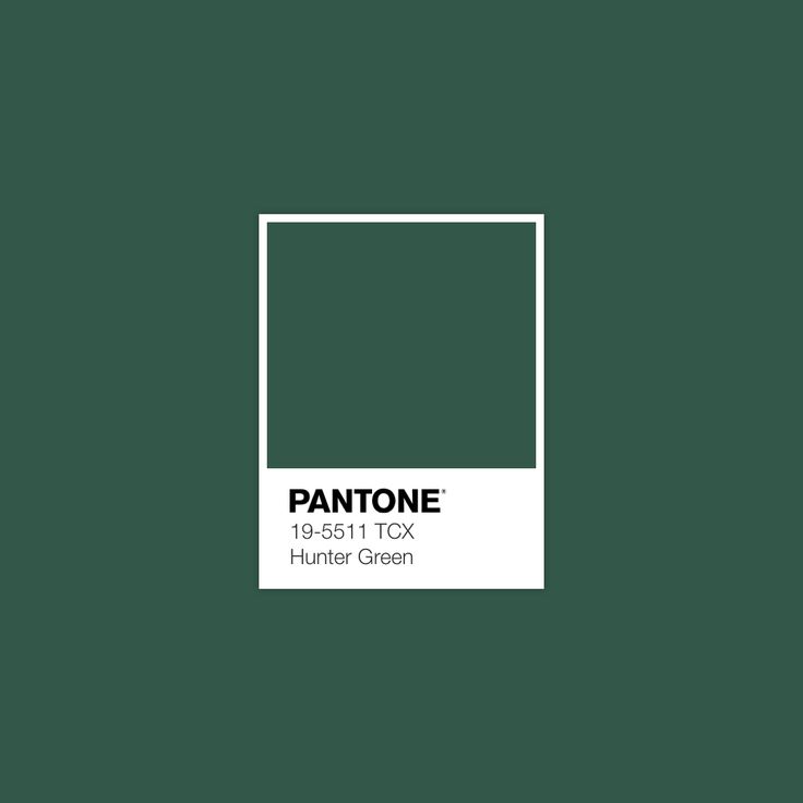 pantone's green hue is shown in this image