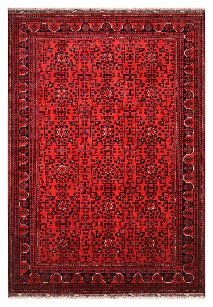 Origin: 100% Handmade (Hand Knotted) in Afghanistan Processed: Hand Washed and finishing done in Lahore Pakistan. Pile Height: 8 mm - 10 mm Afghan Khamyaab Area Rugs, are meticulously designed with premium wool to guarantee a life time experience. Collecting a Tribal Khamyaab Area Rug means embracing a timeless addition to your home decor plan that will withstand the test of time while elevating the ambiance with its aesthetic charm. Their durability, combined with timeless design elements, ensures that they remain a cherished part of your home decor plan for years to come. Known for their high-quality wool and unique design, these braided rugs bring Tribal and nomadic lifestyle to any space. Ships in a protected box. Any creasing will disappear by rolling up the rug for a few hours. Afgha Colonial Rug, Braided Wool Rug, Braided Rug, Lahore Pakistan, Life Time, Luxury Home Decor, Design Element, Deep Red, Braided Rugs