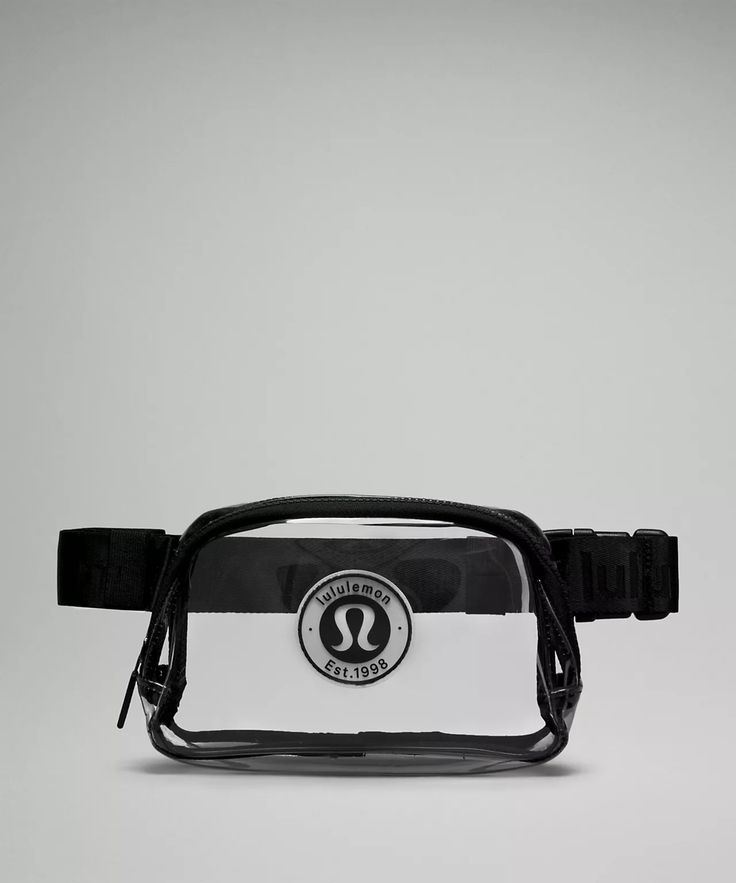 Clear Belt Bag 1L *Logo | Unisex Bags,Purses,Wallets | lululemon Lululemon Casual Rectangular Bag, Casual Rectangular Lululemon Bag, Functional Nylon Bag With Adjustable Fit, Functional Adjustable Crossbody Bag, Functional Adjustable Bags For Daily Use, Sporty Lululemon Nylon Bags, Lululemon Rectangular On-the-go Bag, Lululemon Nylon Standard Backpack, Lululemon Sporty Standard Backpack