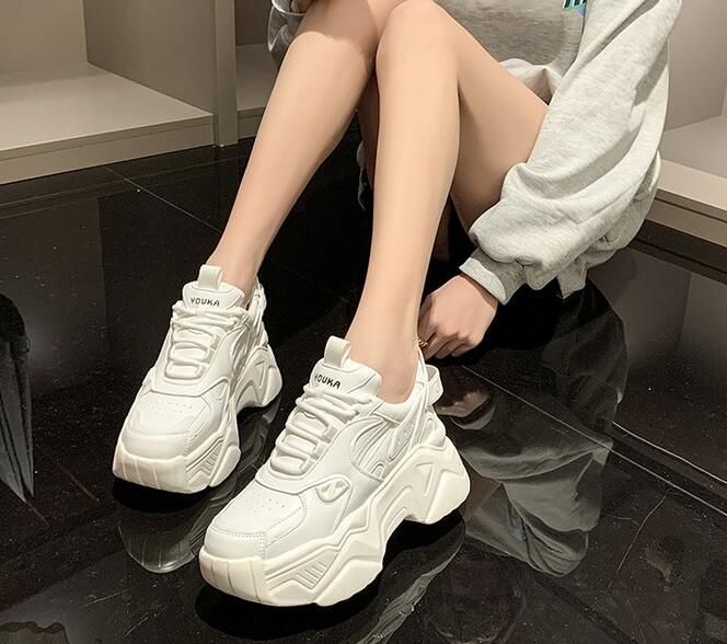 Brand Name: WDHKUNUpper Material: Mesh (Air mesh)Origin: CN(Origin)Heel Height: Med (3cm-5cm)Shoes Type: OTHERFashion Element: ShallowPattern Type: SolidLining Material: MeshInsole Material: EVASeason: Spring/AutumnClosure Type: Lace-upFit: Fits true to size, take your normal sizeModel Number: 23456Model Number: 8761Model Number 2: 8761Model Number 1: platform chunky sneakers 08Sneakers: Women Chunky Sneakers Platformshoes08: zapatillas mujer Chunky Platform Sneakers, Summer Sneakers, Dad Shoes, Sneakers Women, Mesh Shoes, Breathable Shoes, Chunky Platform, Chunky Sneakers, Shoes Woman