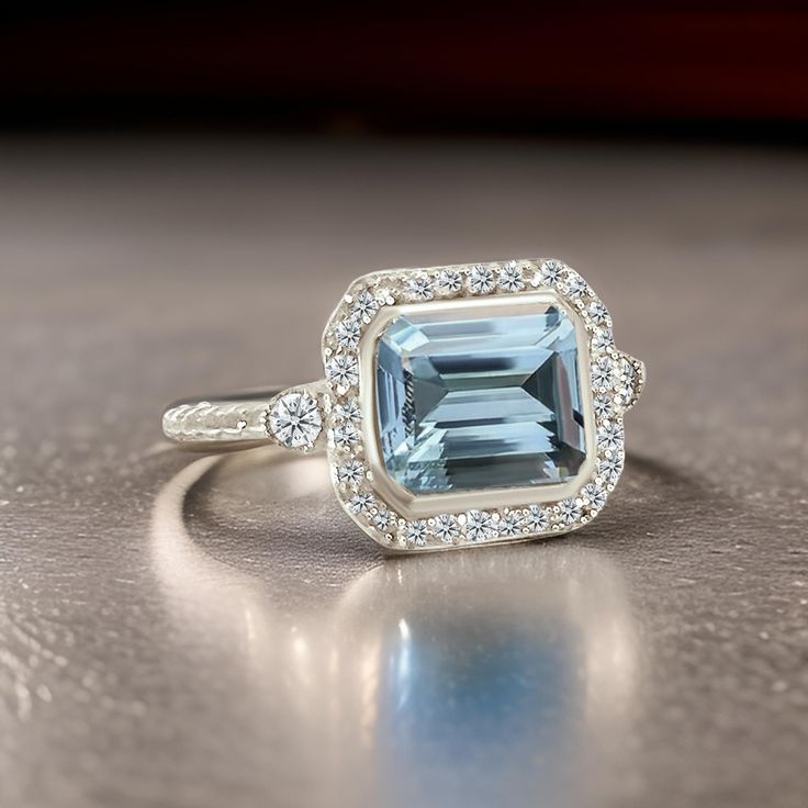 Natural Finely Faceted Aquamarine Diamond Ring 6.5 14k White Gold 3.05 TCW Certified $3,950 310652This is a Unique Custom Made Glamorous Piece of Jewelry!Nothing says, “I Love you” more than Diamonds and Pearls!This Aquamarine ring has been Certified, Inspected, and Appraised by Gemological Appraisal LaboratoryGemological Appraisal Laboratory of America is a proud member of:- GIA Alumni Association- National Association of Jewelry Appraisers- International Consortium Gem-Testing Laboratories- Gemological Association of Great BritainTRUSTED SELLER SINCE 2002PLEASE SEE OUR HUNDREDS OF POSITIVE FEEDBACKS FROM OUR CLIENTSALL CERTIFICATIONS ARE DONE ACCORDING TO GIA STANDARDSPLEASE SEE ATTACHED CERTIFICATE AND APPRAISAL FOR DETAILSFREE PRIORITY SHIPPINGStone: Natural Finely Faceted Quality Aqua Gia Certified White Gold Topaz Ring, Elegant Gia Certified Octagon Sapphire Ring, Platinum Octagon Ring With Gemstone, Elegant Gia Certified Blue Topaz Diamond Ring, Luxury Gia Certified Blue Topaz Rings, Platinum Octagon Ring With Accent Stones, Gia Certified Topaz Ring For Promise, Fine Jewelry, White Gold Diamond Ring With Octagon Accent Stones, White Gold Octagon Diamond Ring With Accent Stones