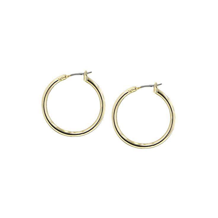 Small Hoop Earrings by John Medeiros Jewelry Collections. Hoop Diameter: 7/8"