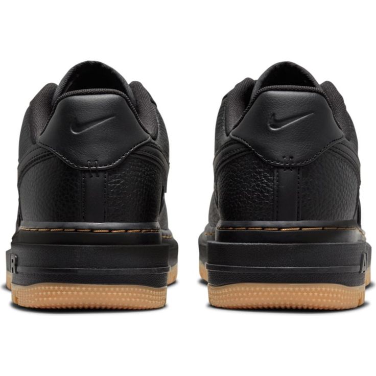 Men's Nike Air Force 1 LUXE Style # DB4109-001 Color : Black Nike Air Force 1 Sporty Streetwear Shoes, Streetwear Basketball Shoes With Padded Tongue And Round Toe, Classic High-top Leather Nike Air Force 1, Classic Nike Air Force 1 High-top Leather, Classic High-top Nike Air Force 1 With Gum Sole, Classic Leather High-top Nike Air Force 1, Classic Nike Air Force 1 High-top With Gum Sole, Casual Basketball Shoes With Padded Tongue For Streetwear, Nike Air Force 1 Modern Streetwear