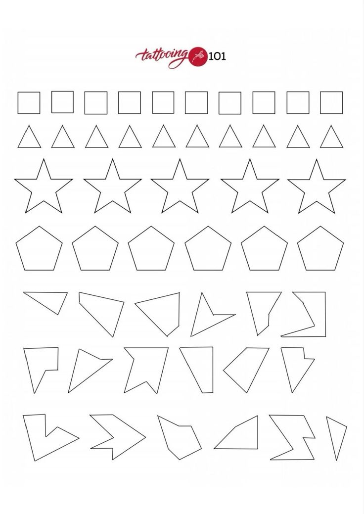 an image of a printable pattern with arrows