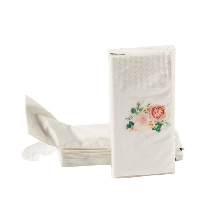 Featuring a spray of delicate blush roses, these facial tissue packs are sure to bring a touch of botanical beauty to your wedding. The packs are discreetly small, making them easy to use while on-the-go or during the ceremony. After all, you never can tell when you or your guests may need a tissue (or two) to wipe away some happy tears! Each pack includes eight 4-ply tissues. Paper. (10 packs per set) 1 3/4" x 2 3/4" © OTC Tissues Aesthetic, Mini Tissues, Tissue Bag, Tvd Dr, School Shopping List, Amazon Shoes, Cold Time, Tissue Pack, What In My Bag