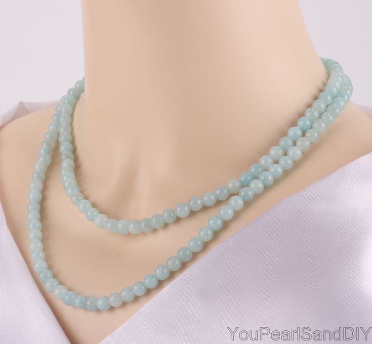 🌟We will package your necklace with beautiful silk bag. (Random color ) ♥Material: Jade ♥Jade Size:5-6mm ♥Length: First Strand 17 inches;Second Strand 19 inches  ♥ You will get a 1pcs necklace  ♥ Beads Luster: good ♥ Body: please look at picture ♥All measurements approximate ♥After we receive your order, we will choose the best quality pearl design necklaces, bracelets, and earrings for you. ♥We can customize necklaces, bracelets, or earrings for every pearl in our store. ♥If you have any speci Elegant Jade Beads As Gift, Jade Bead Necklace, Wear Pearls, Pearl Necklace Designs, Silk Bag, Style Baroque, Necklace Beads, Gemstone Beaded Necklace, Pearl Design