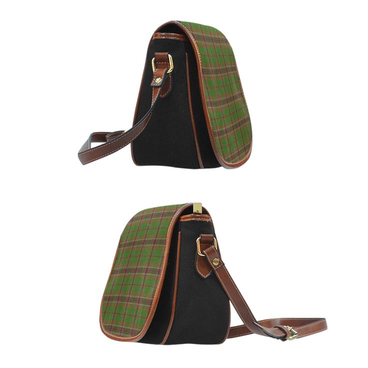 Murphy 01 Tartan Clan Saddle Handbags TG54 Product Detail: Manufactured with premium water-proof canvas material. Features a comfortable and sturdy adjustable cross-body carrying strap made with leather and high-quality stitching for long-lasting durability. Finished with multiple interior compartments to keep your items organized. Green Leather Trim Crossbody Shoulder Bag, Green Satchel Bag With Leather Trim, Green Leather Trim Shoulder Bag For Daily Use, Green Rectangular Saddle Bag For Travel, Rectangular School Bag With Leather Trim, Rectangular School Bags With Leather Trim, Green Satchel Saddle Bag For Travel, Green Saddle Bag With Adjustable Strap For Travel, Green Rectangular Bag With Leather Trim