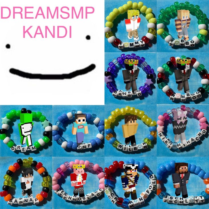 a bunch of bracelets that are made to look like cartoon characters with different expressions