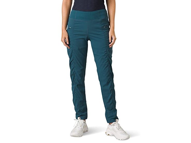 Midweight Athleisure Bottoms With Functional Pockets, Comfort Stretch Nylon Bottoms With Pockets, Functional Mid-rise Elastane Pants, Blue Stretch Bottoms With Functional Pockets, Functional Elastane Bottoms With Comfort Waistband, Fitted Mid-rise Sporty Cargo Pants, Fitted Nylon Bottoms With Comfort Waistband, Mid-rise Comfort Stretch Functional Pants, Mid-rise Comfort Stretch Pants