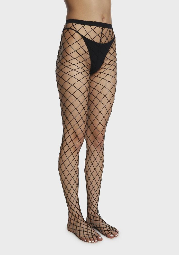 cuz you're a diamond in the rough, babe. These fishnets tights have a large diamond design and a stretchy black construction. Black Fishnet Mesh Tights, Black Fishnet Mesh Hosiery, Edgy Black Fishnet Hosiery, Black Mesh Party Hosiery, Black Mesh Hosiery For Party, Black Tight Mesh Hosiery, Edgy Fishnet Tights For Party, Black Tight Fishnet Tights, Black Fishnet Mesh Legwear