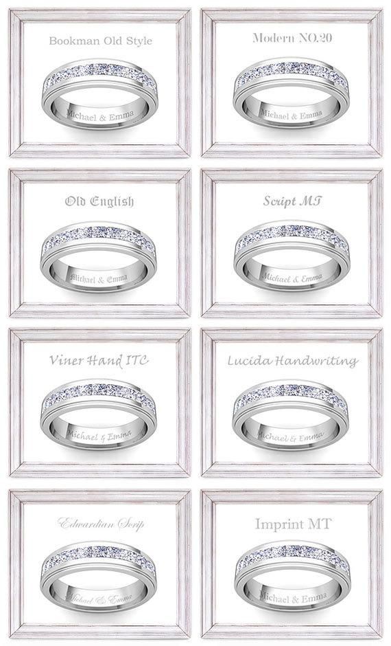 ring engraving service by la more design jewelry Elegant Personalized Couple Rings For Anniversary, Classic Engraved Wedding Rings For Anniversary, Wedding Engraved Ring With Engraving Option, Classic Personalized Diamond Promise Ring, Personalized Diamond Ring For Anniversary, Engraved Round Band Promise Ring, Personalized White Diamond Ring For Anniversary, Personalized Round Band Diamond Ring For Anniversary, Engraved Wedding Ring With Round Band