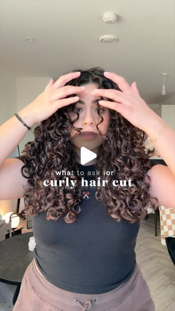 this cut helps my curls to curl at the root so much! literally in love with the way my curls are sitting after this cut *✂️💖 here�... | Instagram Before After Curly Haircut, Bangs Haircut For Curly Hair, Face Framing Layers 2c Hair, Soft Face Framing Layers Curly Hair, Curly Hair Cuts Before And After, Long Layered Haircuts Curly Hair Before And After, Haïr Cuts For Curly Hair Girl, Medium To Long Curly Haircuts, Side Bangs For Curly Hair