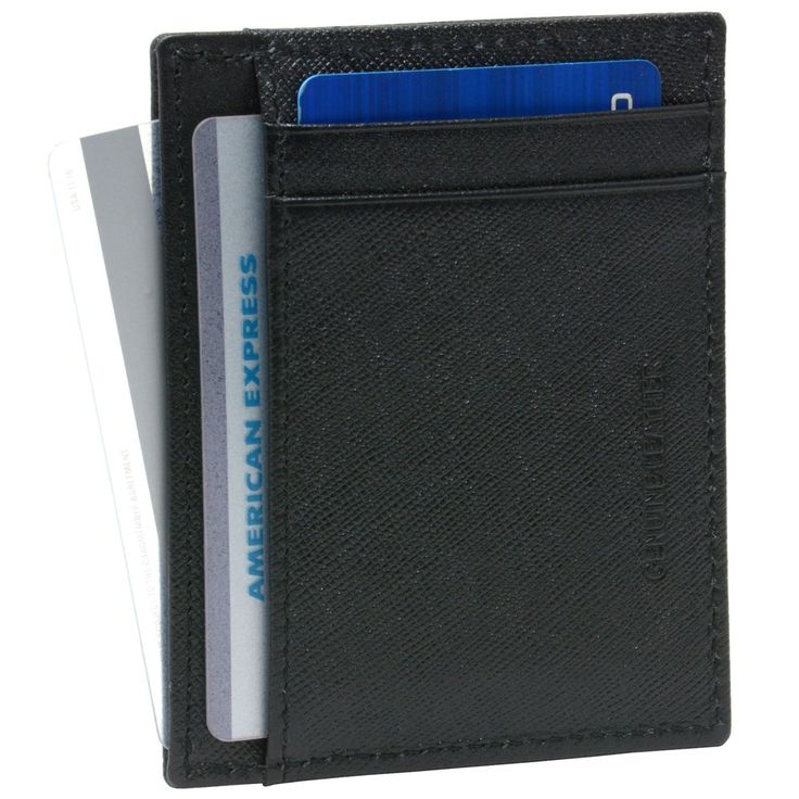 RFID Money Clip Front Pocket Wallet Double Diamond by Alpine Swiss MSRP $50.00 Our new signature collection features the classic Alpine Swiss style, quality, and functionality you've come to expect, in our most luxurious wallet skins yet. Product Features: Genuine Leather Measures: 3 1/4" L x 4" H x 3/8" W Spring money clip 4 card slots, 3 larger pockets for cards or bills Sleek Double Diamond logo Available in a variety of skins and colors, come sin giftbox. RFID PROTECTED: Certified Independen Classic Black Card Holder, Classic Rfid Blocking Trifold Wallet, Classic Trifold Wallet With Rfid Blocking, Classic Smooth Grain Card Holder For Travel, Classic Bifold Business Card Holder, Classic Business Card Holder With Coin Pocket, Classic Rectangular Trifold Wallet For Travel, Classic Leather Wallets With Cell Phone Pocket, Classic Leather Wallet With Cell Phone Pocket