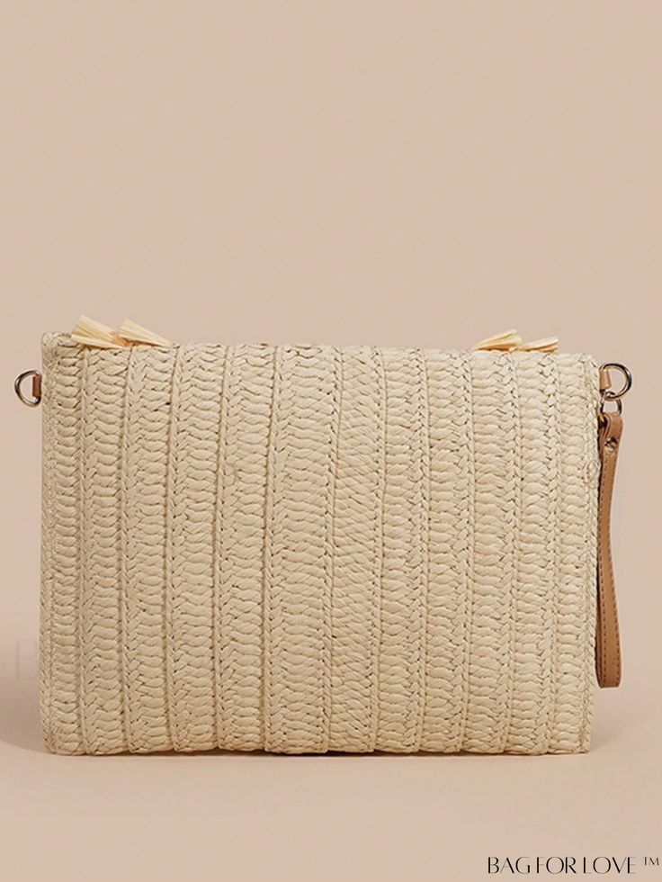 BagForLove - Apricot Fringe Decor Vacation Straw Bag Product Description Color Apricot Pattern Type Tropical Material PC Type Straw Bag Bag Size Medium Size Chart INCH CM Bag Length Bag Width Strap Length Bag Height 11 inch 0.2 inch 47.2 inch 7.9 inch Bag Length Bag Width Strap Length Bag Height 28 cm 0.5 cm 120 cm 20 cm Details Pictures Similar Products h2 { text-align: center; } /* æ¢è¡ */ li{ white-space: normal; word-break: break-all; word-wrap: break-word; } .red-box { width: 100%; display: flex; flex-direction: row; flex-wrap: wrap; justify-content: center; } .red-box > div { width: 190px; height: 250px; margin: 10px; } .red-box > div > a > img { width: 190px; height: 250px; } .size-box { width: 100%; margin: auto; white-space: nowrap; } .table { border-collapse: collapse; border-s Natural Pouch Shoulder Bag For On-the-go, Beige Portable Pouch Shoulder Bag, Portable Beige Pouch Shoulder Bag, Cream Pouch Straw Bag For Daily Use, Casual Clutch Shoulder Bag With Braided Handles, Beige Pouch Beach Bag With Adjustable Strap, Beige Handheld Portable Bag, Beige Clutch Shoulder Bag With Braided Handles, Beige Shoulder Clutch Bag With Braided Handles