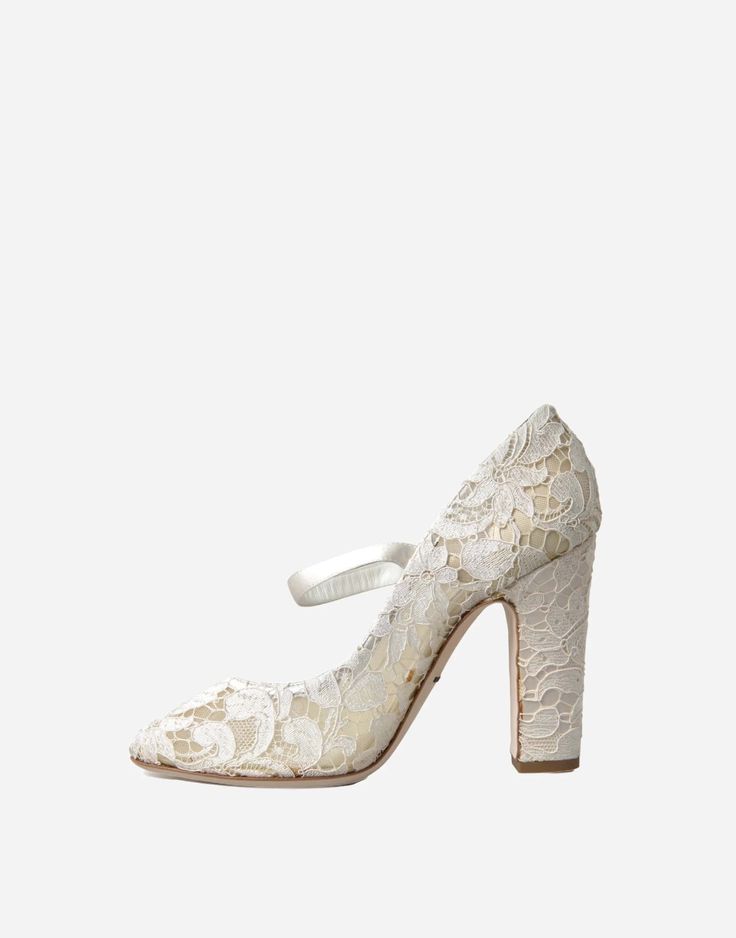 Elevate your ensemble with Dolce & Gabbana Crystal-Embellished Lace Sandals. Crafted in Italy from intricate a refined cream-white shade, these Mary Jane Heel sandals feature peep toes and block heels. Dolce Gabbana Wedding, Lace Sandals, Dolce Gabbana Shoes, Mary Jane Heels, Wedding Heels, Sandals For Sale, Heel Sandals, Cream White, Mary Janes