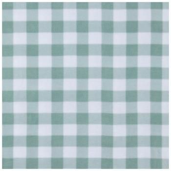 a green and white checkered fabric