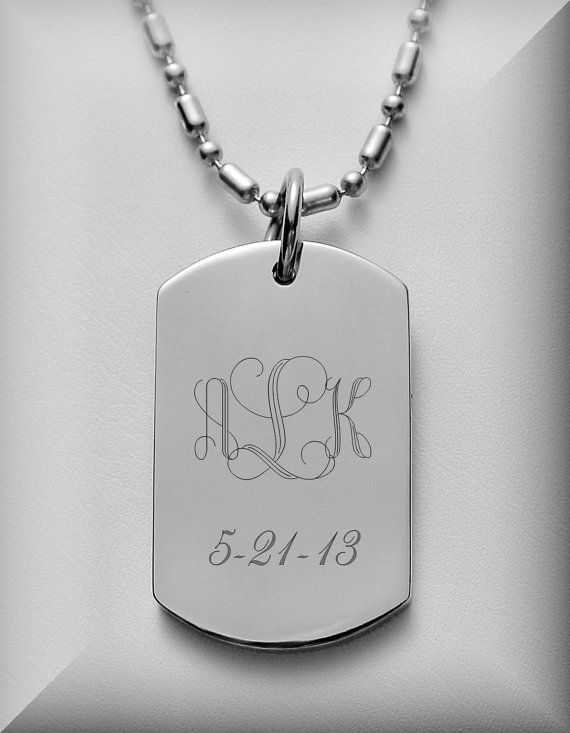 Personalized Small Silver Dog Tag Necklace Engraved Free on Etsy, $14.99 Personalized Sterling Silver Dog Tag Jewelry, Sterling Silver Dog Tag Jewelry For Keepsake, Hand Stamped Dog Tag Jewelry For Anniversary, Silver Dog Tag Jewelry Gift, Engraved Dog Tag Jewelry For Keepsake, Engraved Dog Tag Jewelry Keepsake, Engraved Dog Tag Keepsake Jewelry, Engraved Dog Tag Jewelry For Personalized Gifts, Engraved Keepsake Dog Tag Jewelry