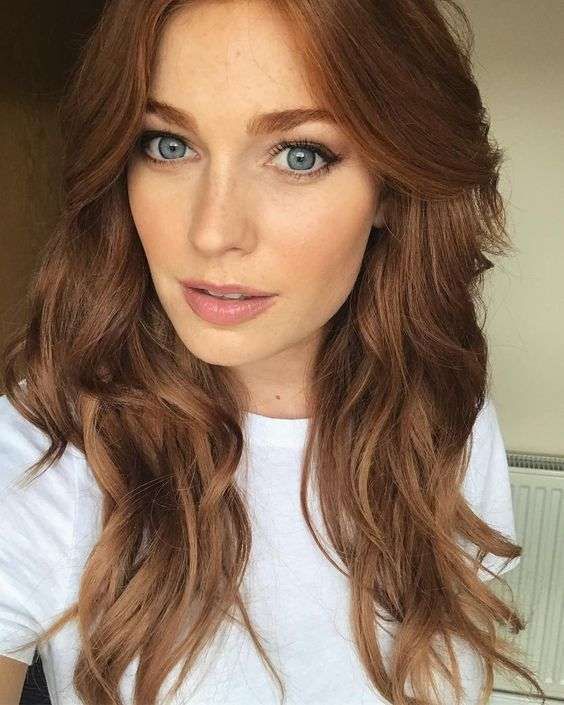 Hair Highlight Trends, Blonde Copper, Hair Color For Fair Skin, Face Nails, Hair Pale Skin, Rambut Brunette, Natural Red Hair, Ginger Hair Color, Dyed Natural Hair