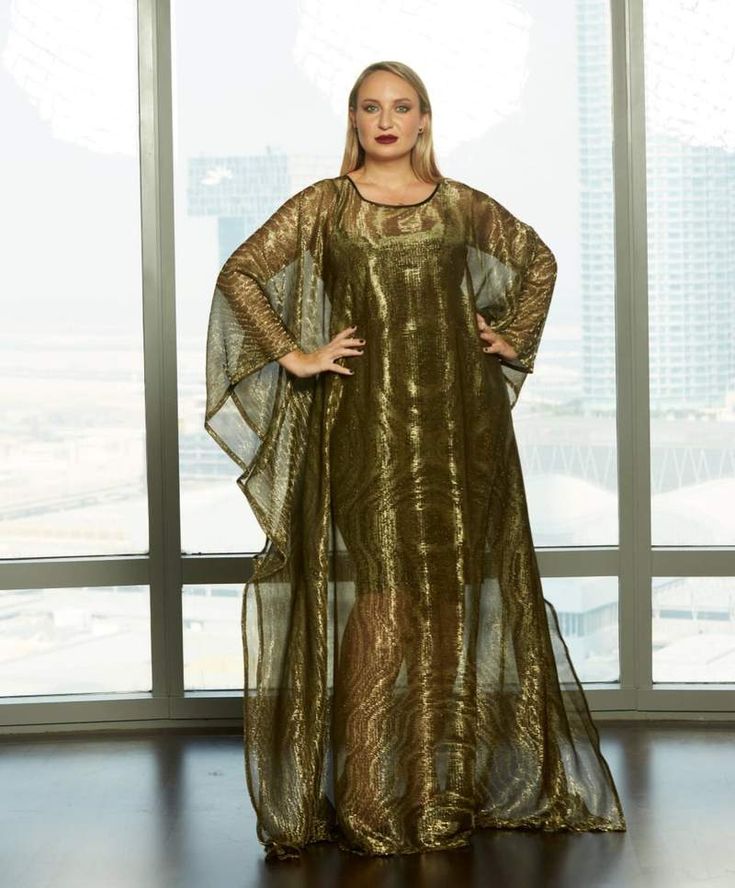 Elegant Festive Maxi Dress, Elegant Festive Long Maxi Dress, Chic Gold Maxi Length Evening Dress, Glamorous Gold Maxi Dress, Gold Maxi Dress For Formal Summer Occasions, Metallic Maxi Dress For Gala, Metallic Floor-length Maxi Dress For Gala, Festive Party Abaya Long Dress, Festive Party Long Abaya