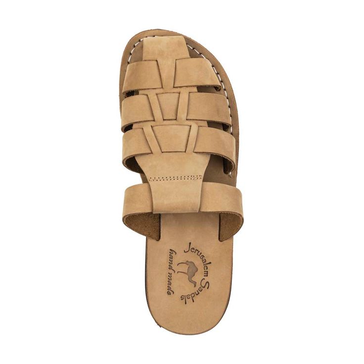 The Michael Pacific Slide is a stylish sandal-inspired footwear in the softest Yellow Nubuck full-grain leather, which is perfect for adding flair and comfort to your wardrobe. Premium top-quality leather offers exceptional comfort and durability. The unique leather upper sole molds to your feet for a personalized fit, and the robust polyurethane outsole ensures all-day wear. Enjoy these closed-toe sandals in any environment, from city to beach. Handcrafted in East Jerusalem using 100% natural l Leather Huarache Sandals With Open Heel, Leather Footbed Sandals With Round Toe For Beach, Leather Open Toe Huarache Sandals With Leather Footbed, Closed Toe Leather Sandals In Natural Color, Natural Color Closed Toe Sandals With Leather Footbed, Brown Leather Huarache Sandals With Removable Insole, Natural Closed Toe Sandals With Leather Footbed, Leather Closed Toe Sandals With Leather Footbed, Natural Leather Closed Toe Sandals