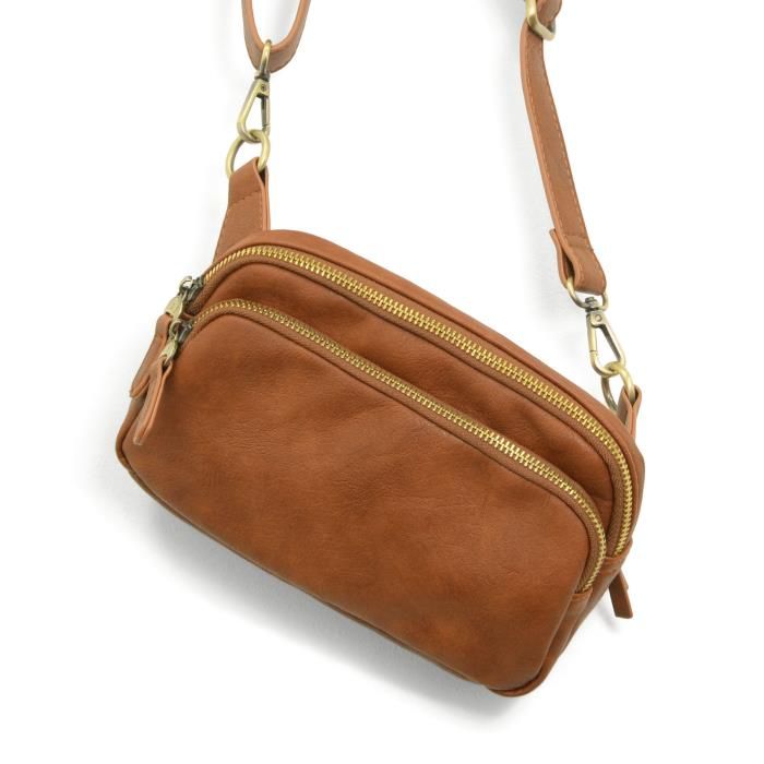 The Kylie Double Zip Sling Bag is a playful choice for any outfit. Its features include a removable and adjustable crossbody strap (12-22 inches), top zip closure, logo zip pulls, and multiple interior and exterior pockets. Made of 100% vegan leather and adorned with brass plated hardware, it's both stylish and sustainable. The fun floral or stripe print fabric lining adds a unique touch to this must-have bag. DIMENSIONS: 5 IN. H X 8.25 IN. W X 2.25 IN. D Travel Crossbody Shoulder Bag With Metal Zipper, Everyday Use Crossbody Shoulder Bag With Metal Zipper, Travel Satchel Shoulder Bag With Metal Zipper, Everyday Use Metal Zipper Crossbody Shoulder Bag, Everyday Crossbody Shoulder Bag With Metal Zipper, Travel Crossbody Bag With Metal Zipper, Leather Shoulder Bag With Metal Zipper For Everyday, Everyday Crossbody Bag With Metal Zipper, Casual Shoulder Bag With Metal Zipper For Everyday Use