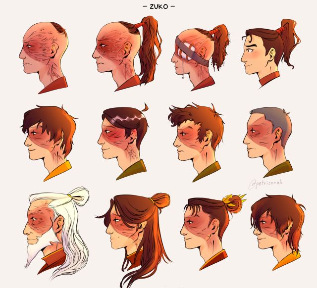 some people with different hair styles and hairstyles