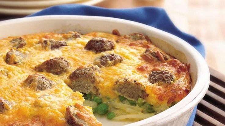 a casserole dish with meat and vegetables in it