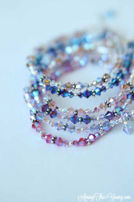 I recently made 20+ Swarovski crystal bracelets for the sweetest lady and had to share how pretty they turned out. Sequin Gloves, Crystal Jewelry Diy, Jewelry By Brand, Silver Jewelry Diy, Swarovski Crystal Jewelry, Swarovski Crystal Bracelet, General Crafts, Bracelet Ideas, Bead Bracelets