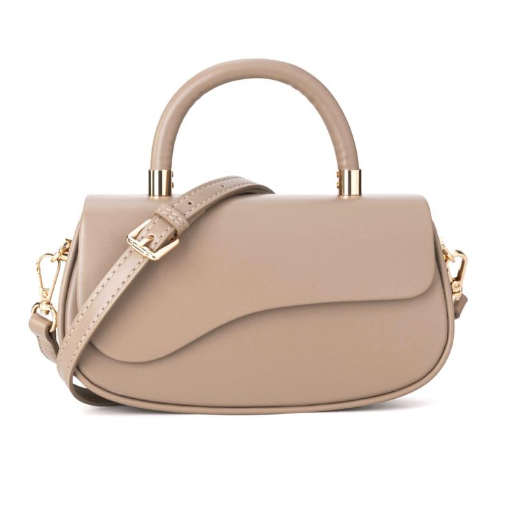 PRICES MAY VARY. Elegant Minimalist Design - Featuring a streamlined, elegant design accented with exquisite gold details, this mini bag complements any outfit as a versatile companion that can be carried as a top-handle handbag, crossbody, or shoulder bag. Compartment Design - This camel cute purse includes a main compartment for organized storage and easy access to essentials. High-Quality Materials - Crafted from durable, soft-touch materials that are scratch-resistant and easy to clean, main Cute Crossbody Purse, Holy Girl, Classy Purses, Cute Purse, Organized Storage, Purses For Women, Elegant Bags, Top Handle Handbags, Bag Cute