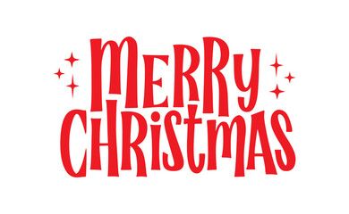 the words merry christmas written in red on a white background