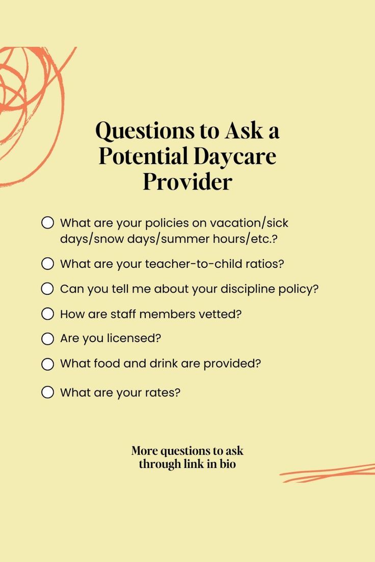 a yellow poster with the words questions to ask a potential payer