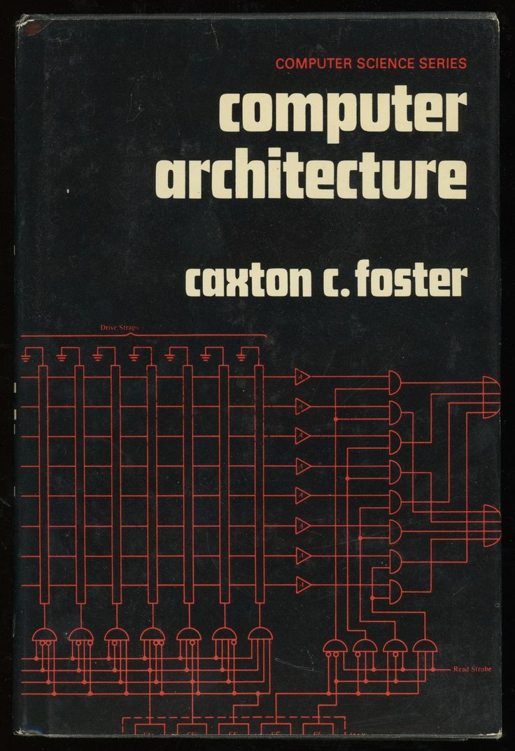 the book computer architecture by cakton c foster is shown in red and black