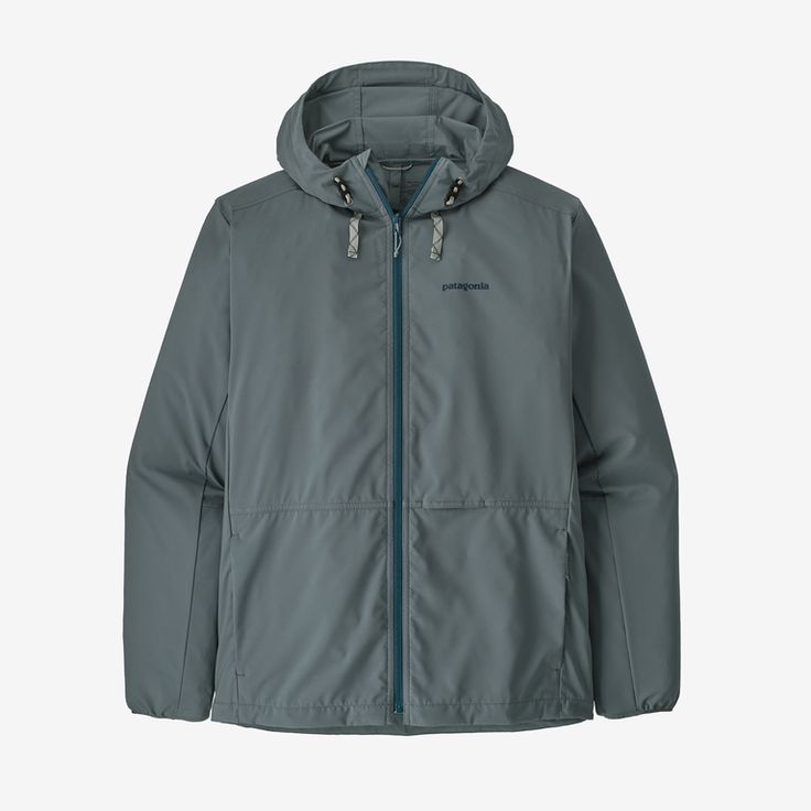 Designed to protect you from the elements both in and out of the water, the Stretch Terre Planing Hoody is a superlight, quick-drying 100% recycled polyester waterman jacket with four-way stretch, a DWR (durable water repellent) finish made without perfluorinated chemicals (PFCs/PFAS); and 40+ UPF sun protection. Made in a Fair Trade Certified™ factory. | Patagonia Men's Stretch Terre Planing Sun UPF Hoody in Nouveau Green, XXL - Recycled Polyester/UPF Fabric Lightweight Waterproof Functional Windbreaker, Lightweight Hooded Windbreaker For Outdoor, Lightweight Hooded Windbreaker For Outdoor Activities, Gray Waterproof Windbreaker For Outdoor, Functional Midweight Weatherproof Windbreaker, Lightweight Waterproof Windbreaker For Outdoor Activities, Patagonia Recycled Polyester Outerwear For Outdoor Activities, Patagonia Hooded Functional Windbreaker, Outdoor Nylon Hooded Jacket With Moisture-wicking