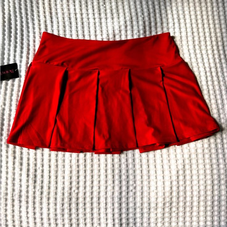 Spencer’s Red Skirt Small Size. New Brand With Tags. Red Stretch Mini Skirt For Summer, Red High Waist Stretch Skirt, Red High Waist Stretch Skort, Red High-waisted Stretch Skort, Red Stretch High-waisted Skort, Fitted Red Skirt, Red High Waist Pleated Skirt With Lining, Red Stretch Skirt With Short Length, Red Stretch Short Skirt