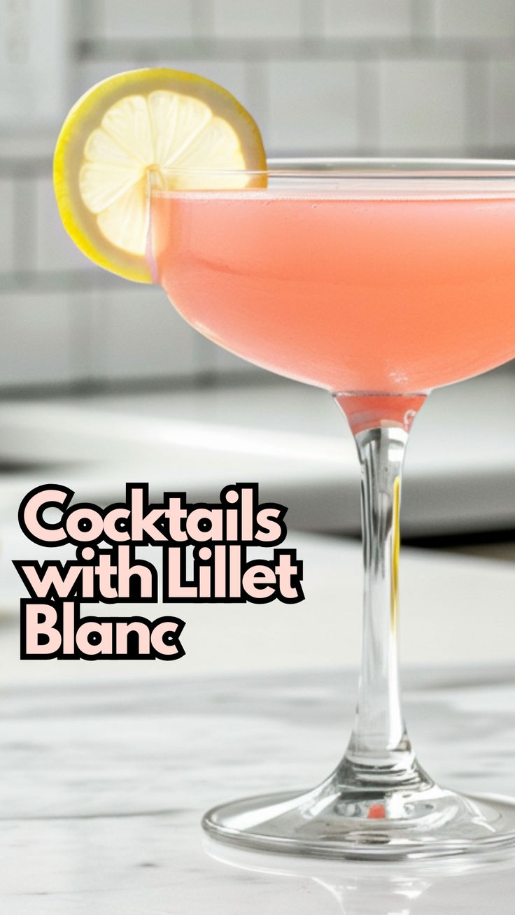 Cocktails with Lillet Blanc Lillet Cocktail Drinks, Lillet Blanc Cocktails, Elegant Cocktails, Modern Recipes, Rose Lemonade, Gin Cocktails, Mixology, Cocktail Drinks, Cocktail Recipes