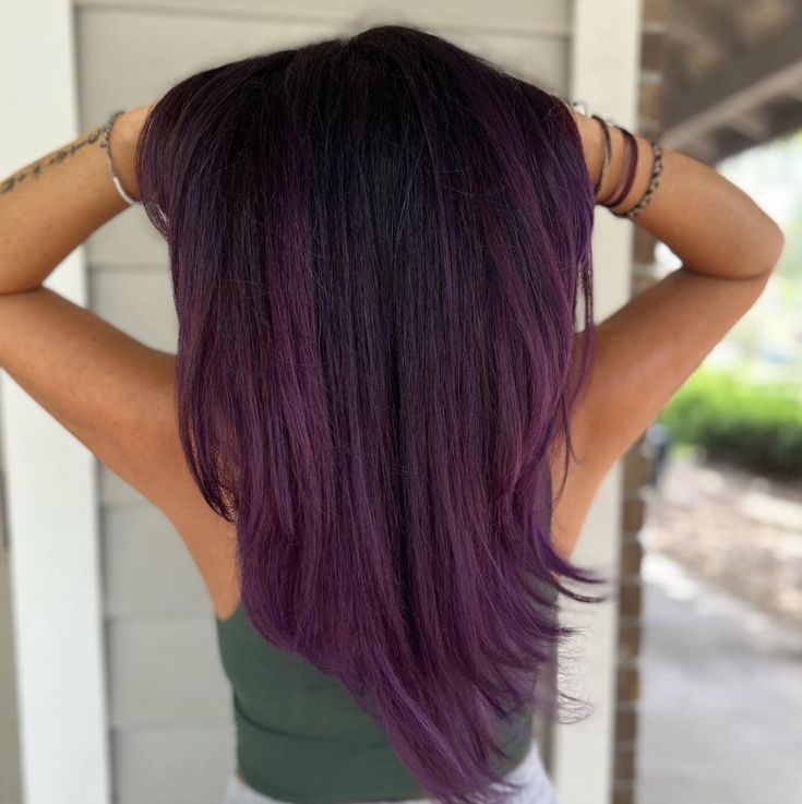 Pulp Riot, Color Swatches, Purple Hair, Gorgeous Hair, Cut And Color, Cut And Style, Hair Goals, Purple Color, Cute Hairstyles