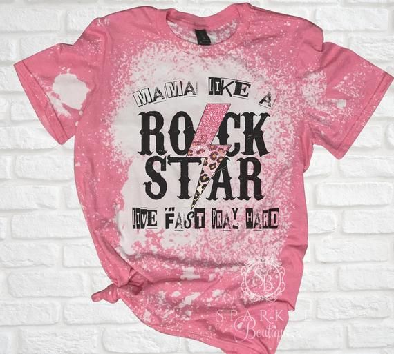 Pink Distressed Casual T-shirt, Casual Pink Distressed T-shirt, Pink Distressed Graphic Tee, Pink Distressed T-shirt For Summer, Pink Distressed Summer T-shirt, Distressed Tie Dye Cotton Tops, Pink Bleached Short Sleeve T-shirt, Casual Pink Bleached T-shirt, Pink Distressed Cotton Tops