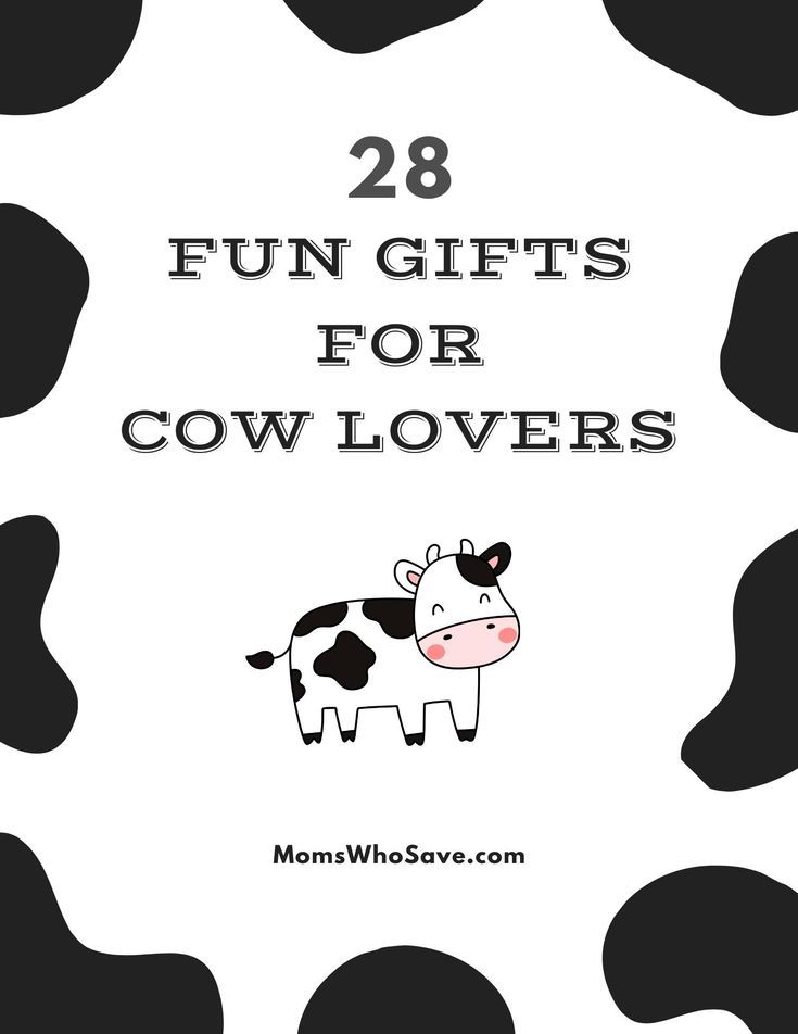 Gift Guide: 28 Terrific Gifts for Cow Lovers #gifts #giftguide #cows Cow Craft, Cow Gifts, Cadeau Diy, Frugal Living Tips, Fun Gifts, Craft Gifts, Cool Gifts, Diy Gift, Gift Guide